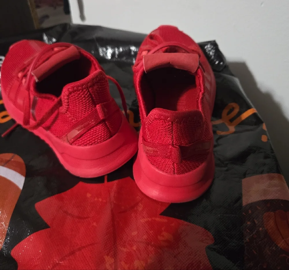 adidas Kids Red Athletic Sneakers